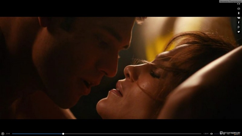 Passionate scenes of love