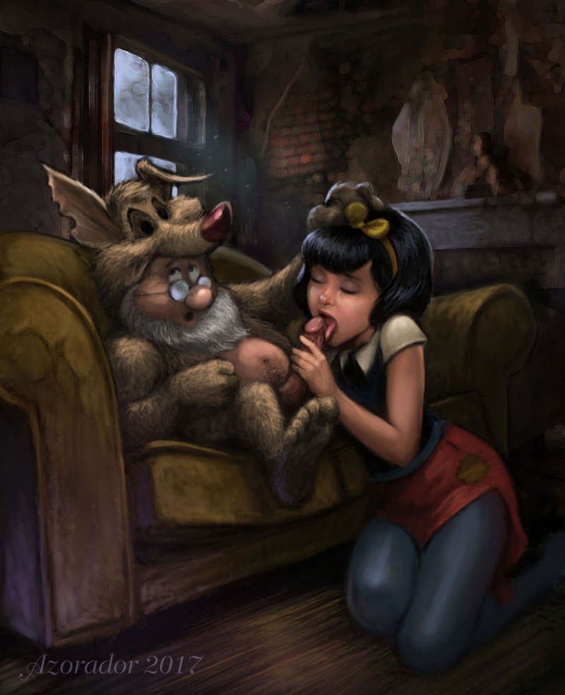 Riley Stelele Naked Snow White