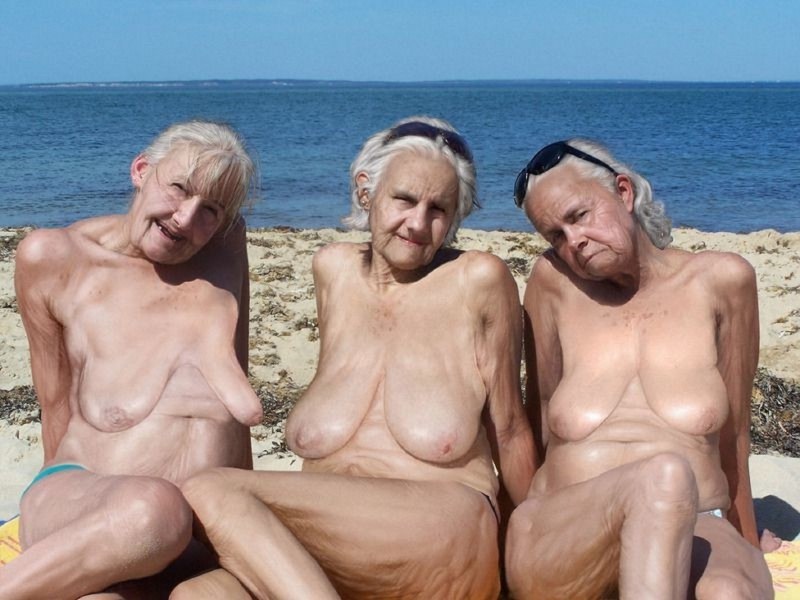 Naked old women aged
