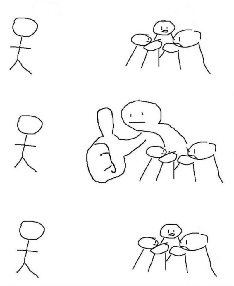 We have no appreciation but lost by crying