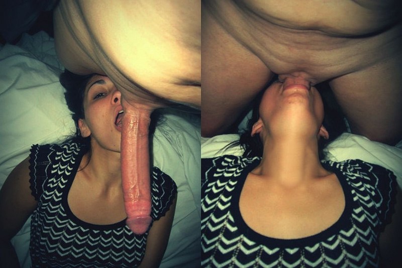 Cum in the mouth of an amateur