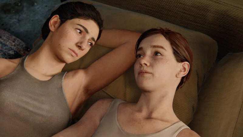 Ellie and Dina The Last of US 2 Bed Scene 18