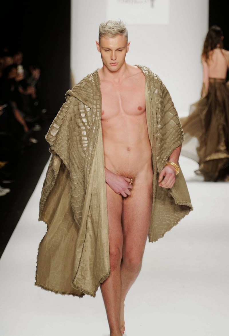 Nudity on fashion shows