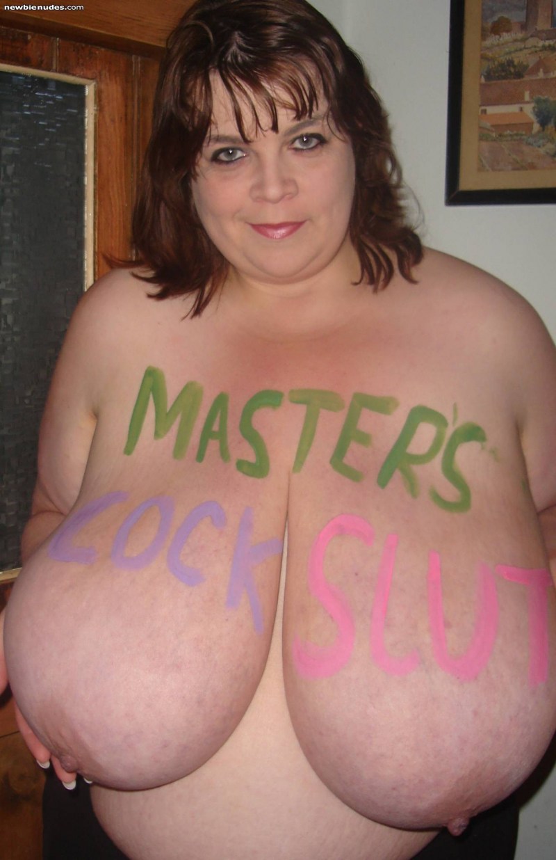 Old mature with big tits