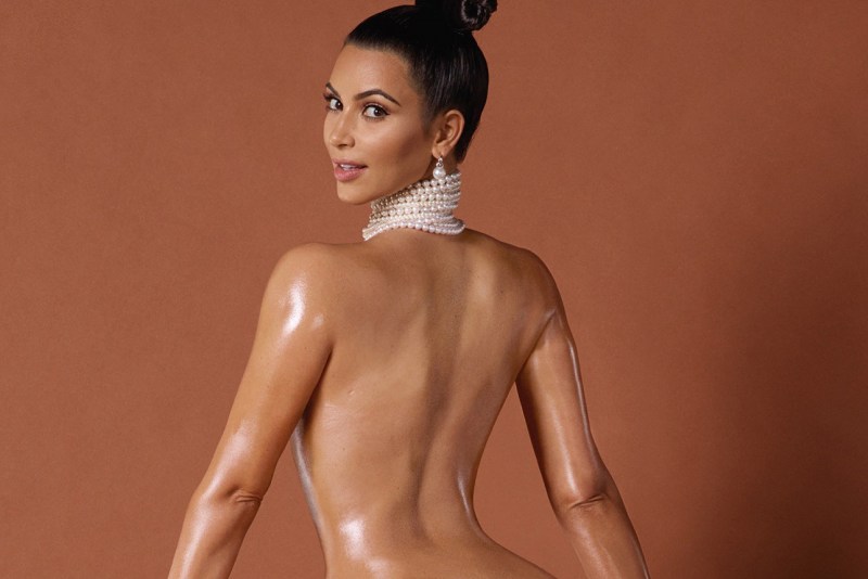 Kim Kardashian photo shoot Paper