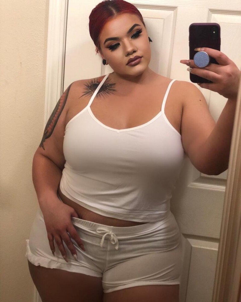 Stefani Gonzalez in underwear