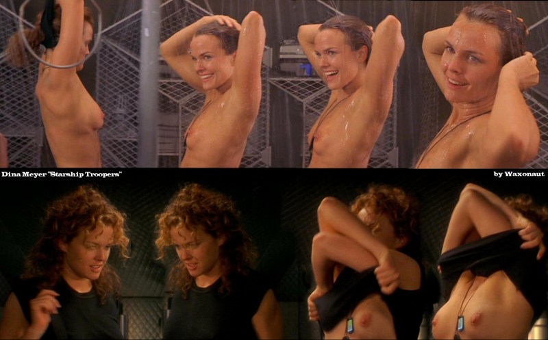 Dina Meyer Star landing hot