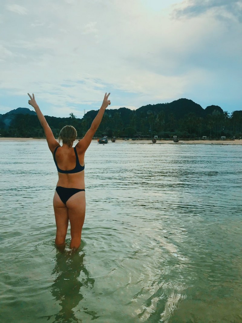 Maria Akhmetzyanova in underwear