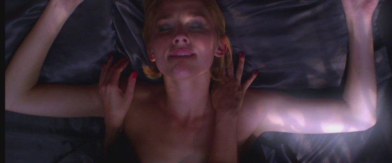 Haley Bennett in the gate swimsuit