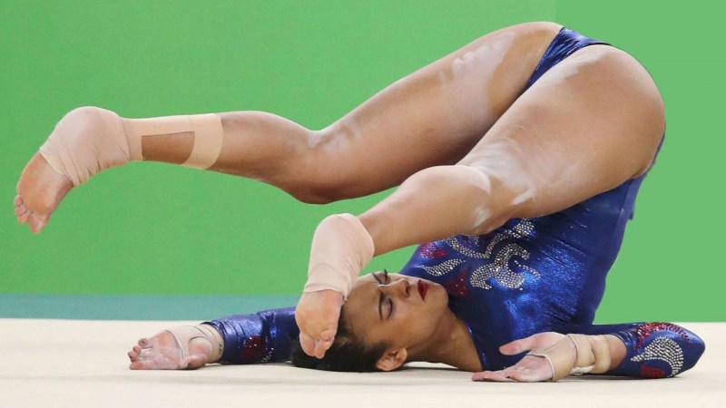 Injuries in sports gymnastics