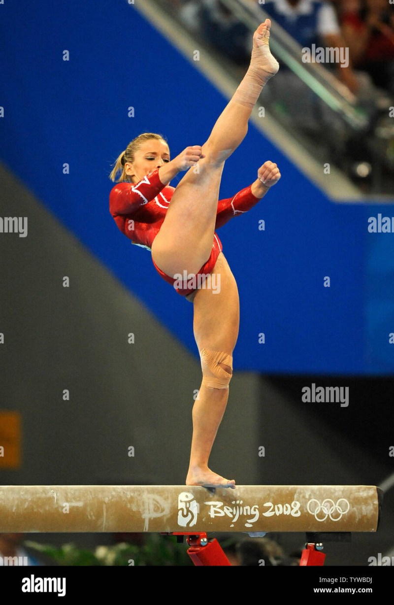 Gymnast Alisia Saramone