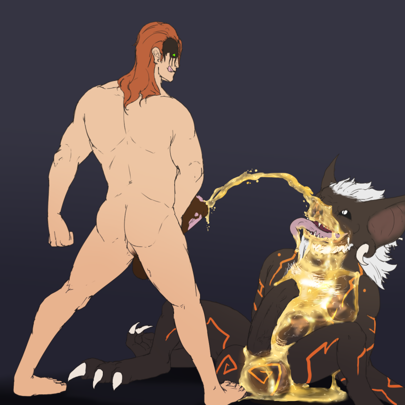 Giant Imir and cow ausu