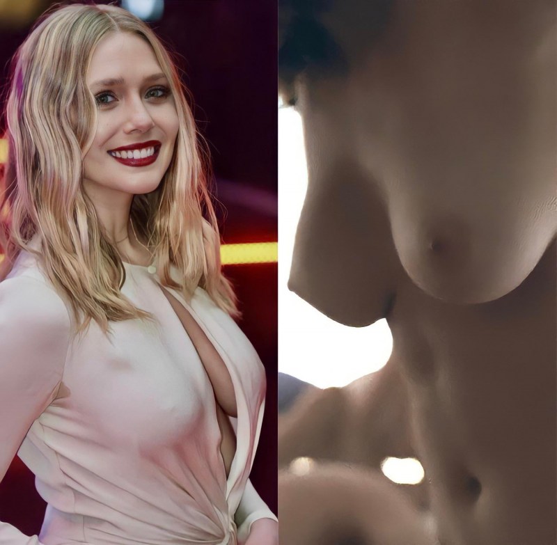 DIP Fake Elizabeth Olsen Anal
