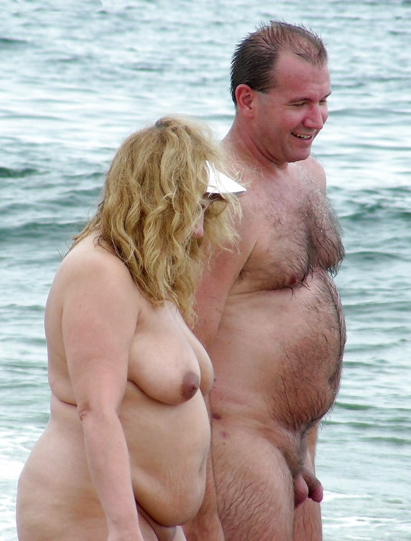 Mature nudists with men