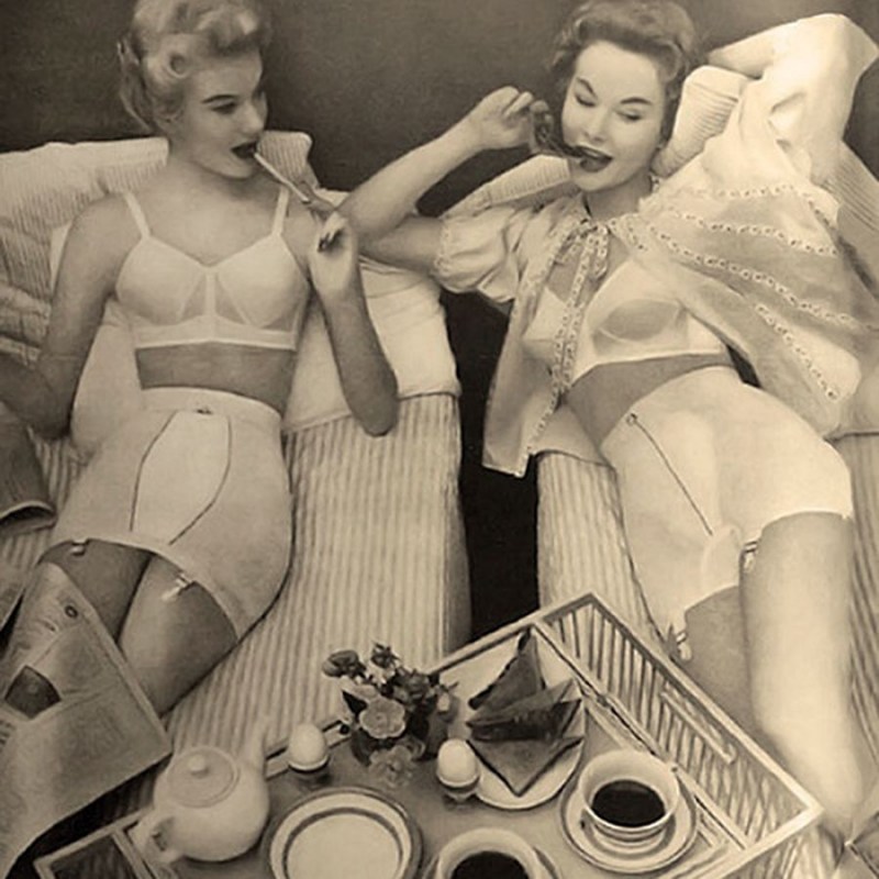 Lower underwear Dior 1950s