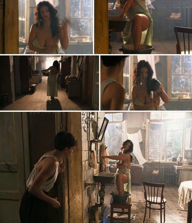 TV presenter Ekaterina Strizhenova Fake