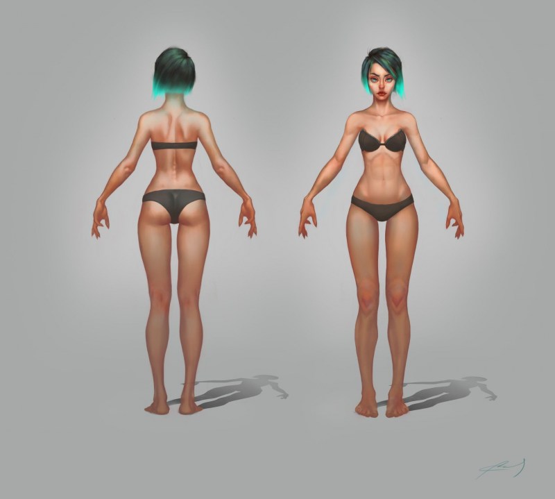 References of the female figure