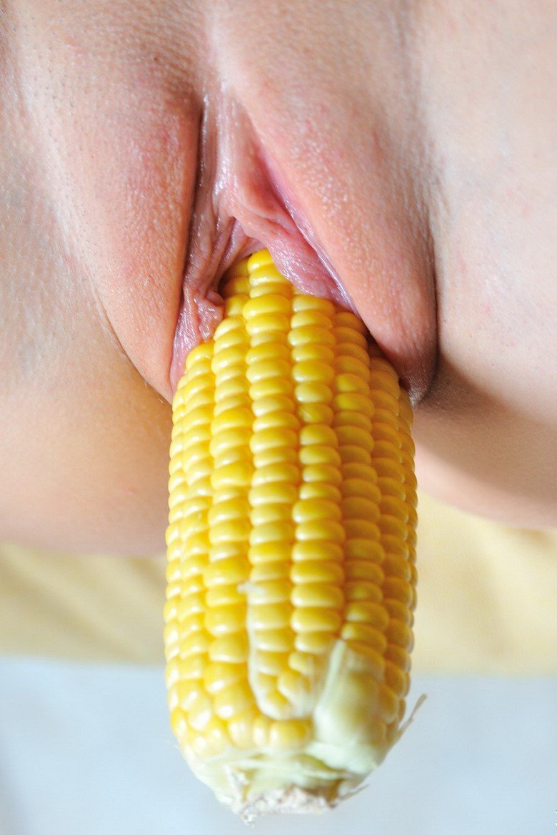 Baba puts a banana in a pussy