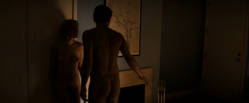 Rada Mitchell in the underwear of the priest