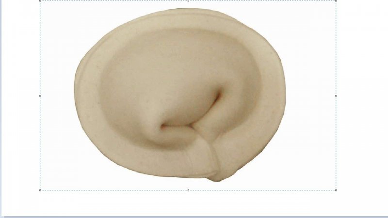 Dumplings on a white background