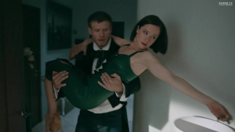 Olga Lerman in underwear