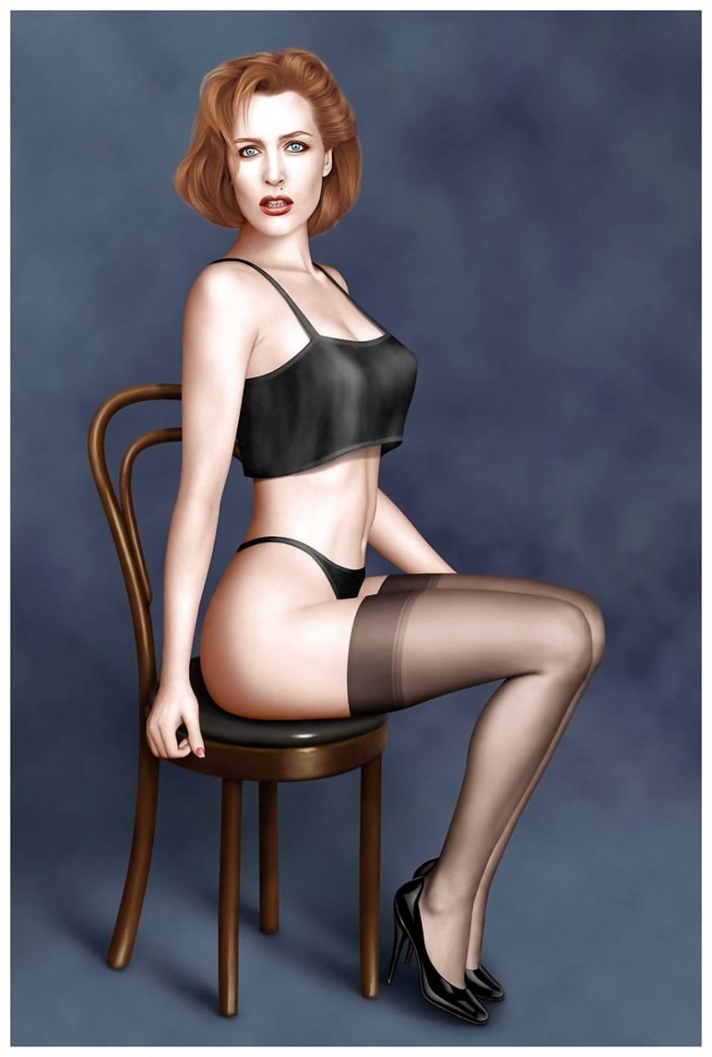 Gillian Anderson Naked