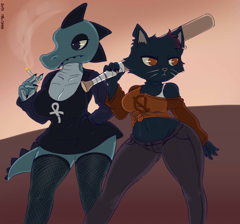 Angus Night in the Woods