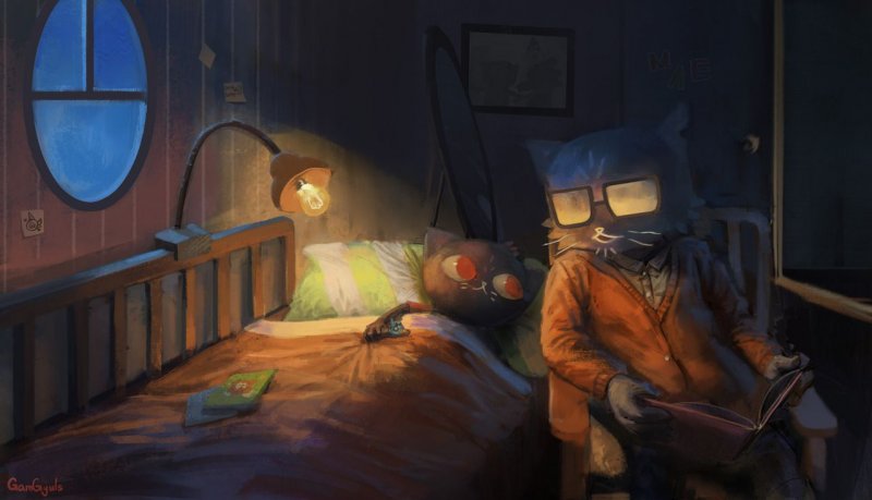 Night in the Woods Gregg Art