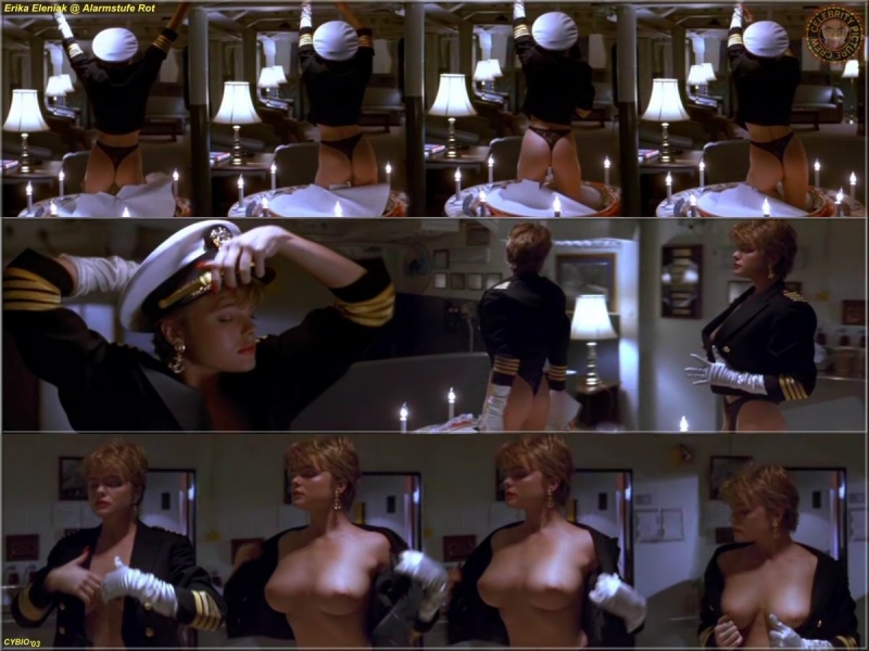 Erika Eleniak in the siege (Under Siege)