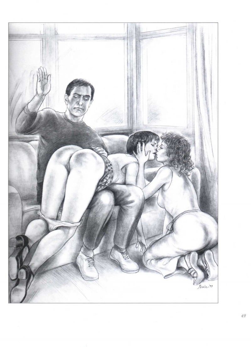 Эротические рисунки художника Паула Медоуз