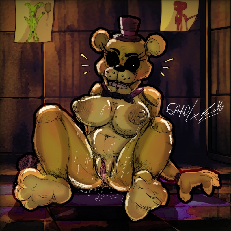 Spring Bonnie and Golden Freddy XXX