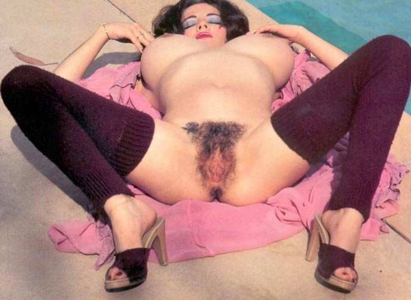 Hairy women retro
