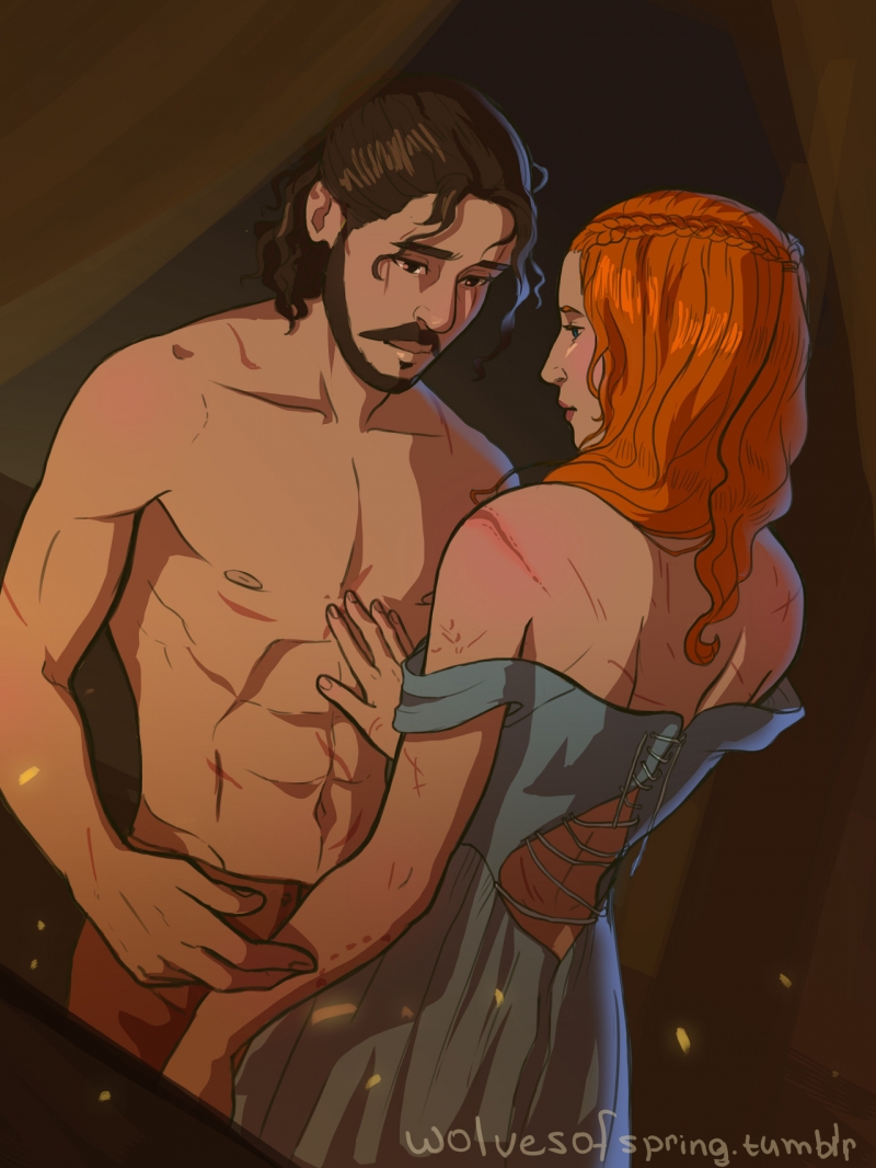 Arya Stark and John Snow Hentai