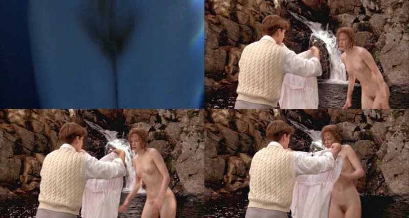 Naked Nicole Kidman in the film "Billy Batheat", 1991