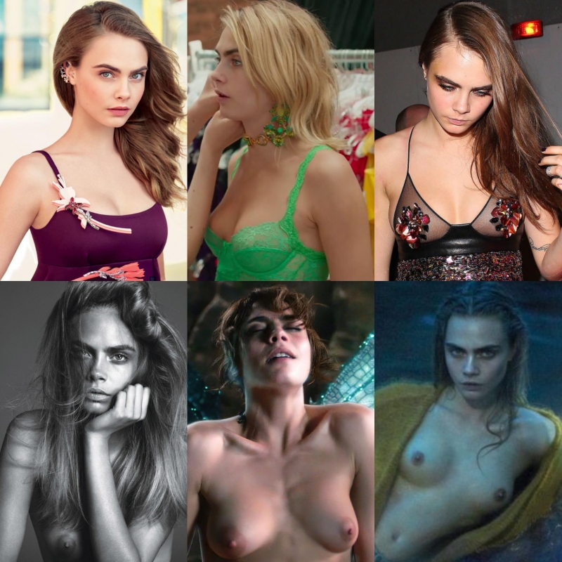 Cara Delevingne naked in the film