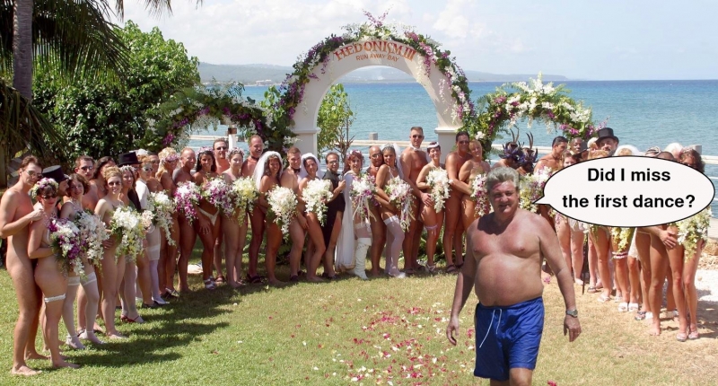 Nudist weddings naked